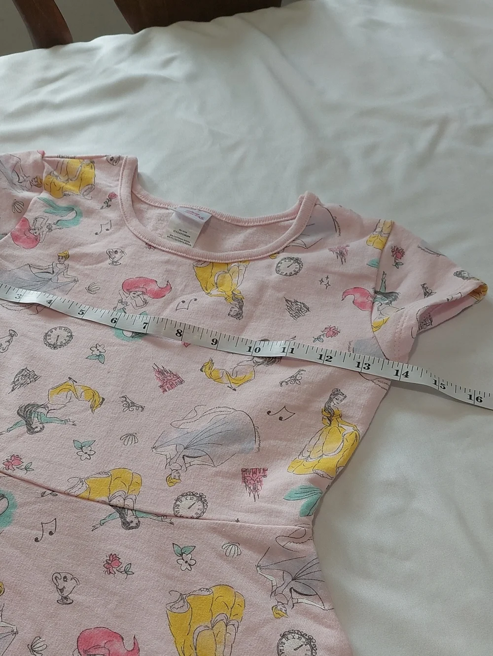 Disney Pricness Pink Princess Character Skater Dress.Size 7,8